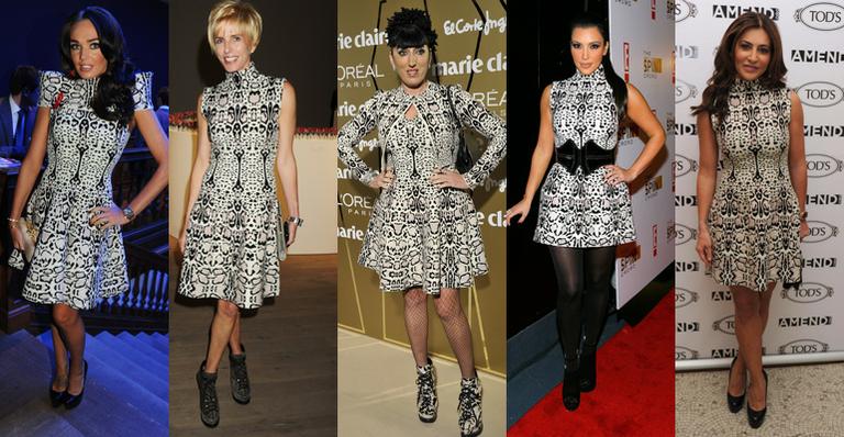 Tamara Ecclestone, Brooke de O'campo, Rossy de Palma, Kim Kardashian e Ella Krasner