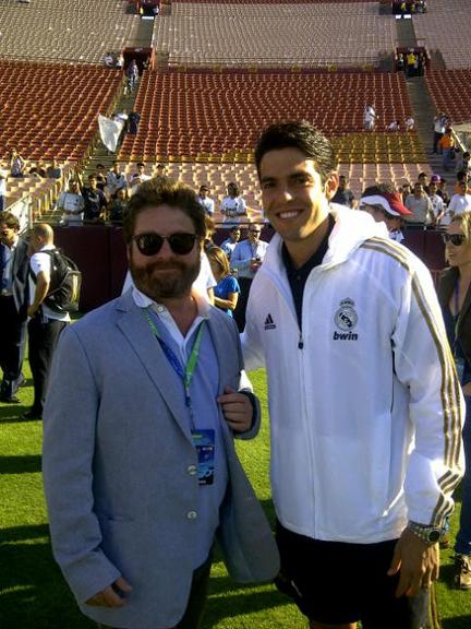 Zach Galifianakis e Kaká