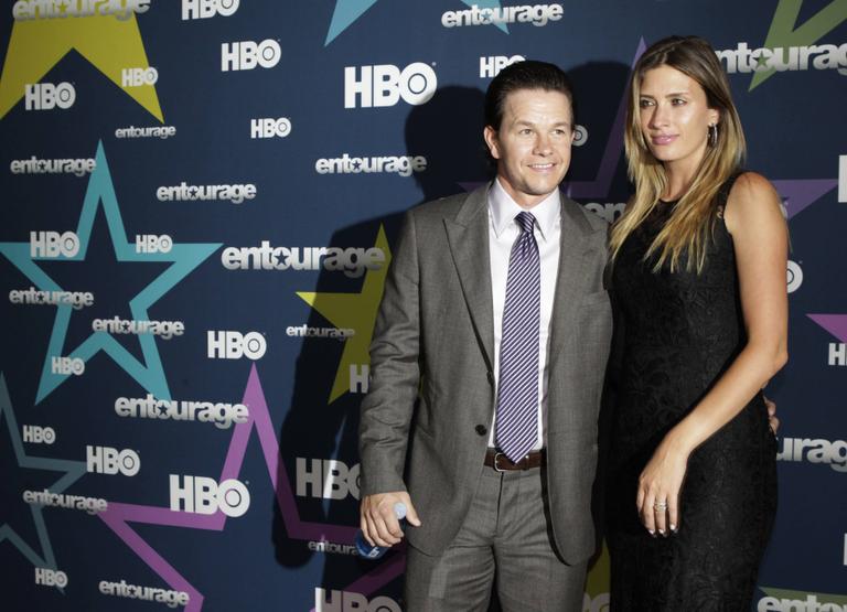 Mark Wahlberg e a esposa Rhea Durham