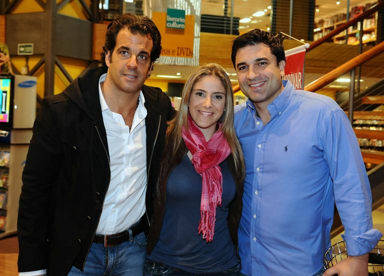 Álvaro Garnero, Daniela Zurita e Edu Guedes