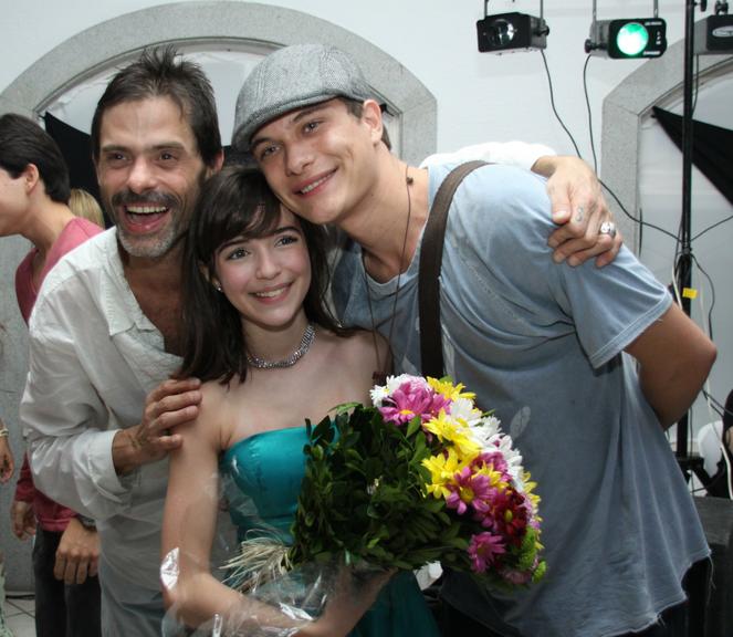 Anna Rita Cerqueira com Duam Socci e Marcos Winter