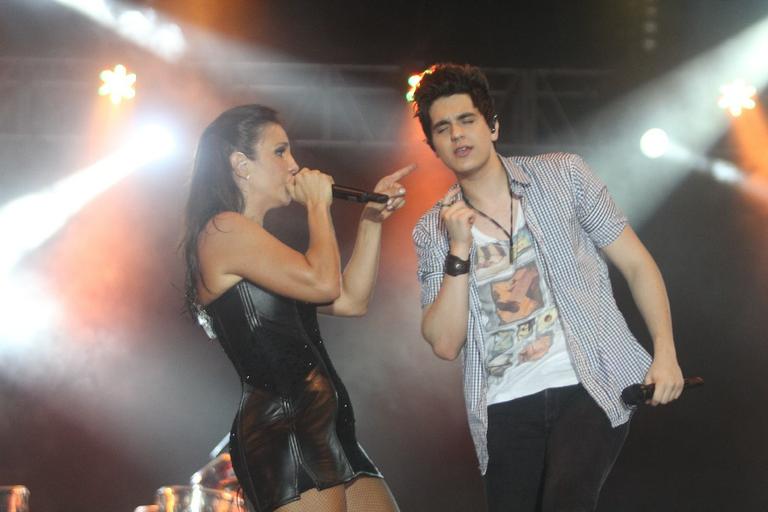 Ivete Sangalo e Luan Santana