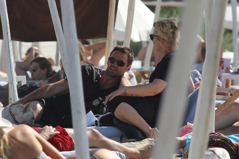 Hugh Jackman e sua esposa Deborra-Lee Furness