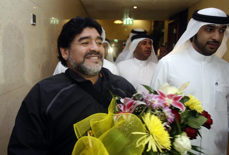 Maradona é o novo técnico do Al Wasl