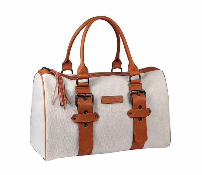 De lona com acabamento de couro LONGCHAMP 11 3552-1555 [longchamp.com]