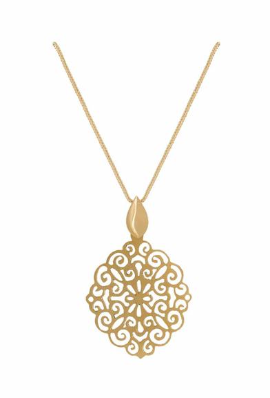 Ouro: Pingente de ouro amarelo FERNANDA BRAZ 11 3672-6795 [febraz.com.br]