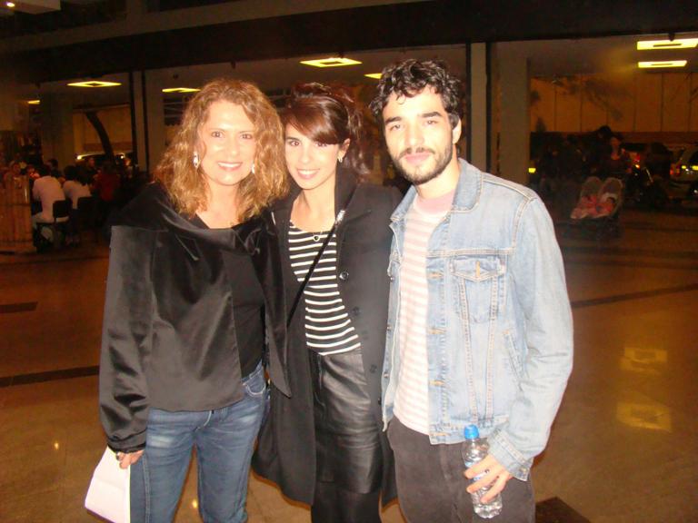 Patrycia Travassos, Maria Ribeiro e Caio Blat