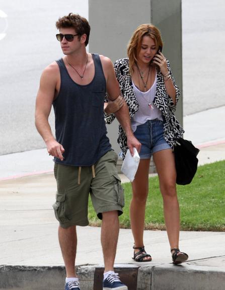 Miley Cyrus e Liam Hemsworth