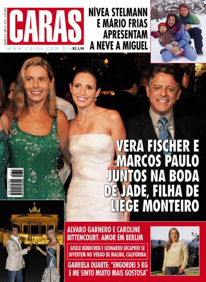 Marcos Paulo na capa da CARAS