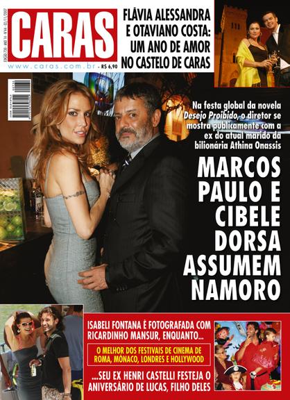 Marcos Paulo na capa da CARAS