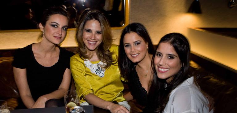 Flavia Luque, Wanessa, Luciele Di Camargo e Camilla Camargo 