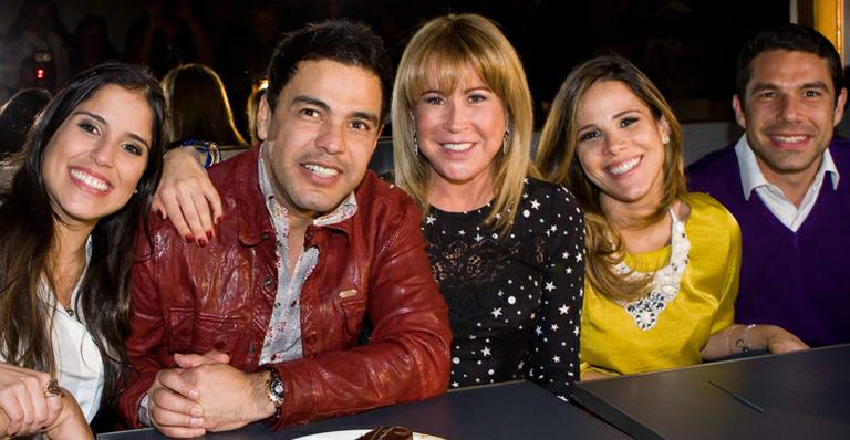 Camilla Camargo, Zezé Di Camargo, Zilu, Wanessa e Marcus Buaiz 