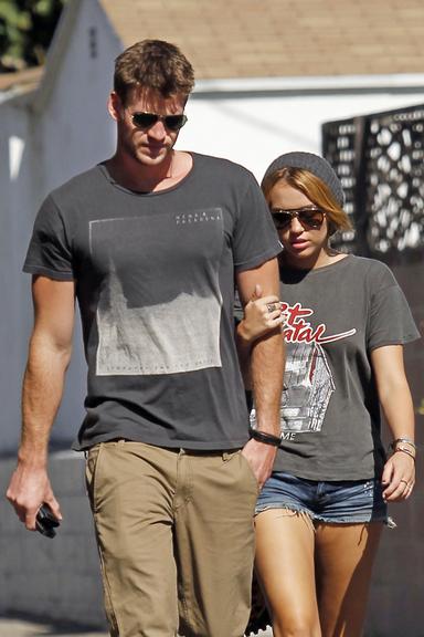 Miley Cyrus e Liam Hemsworth