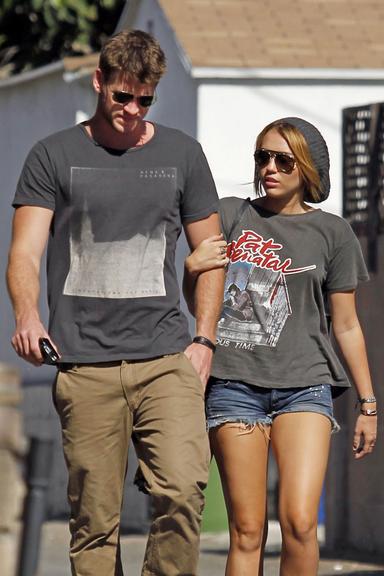 Miley Cyrus e Liam Hemsworth