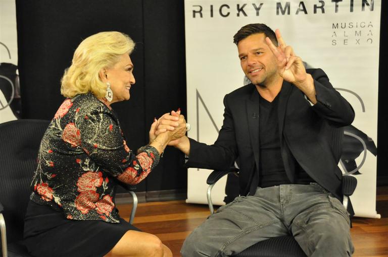 Ricky Martin e Hebe