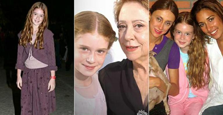 Marina Ruy Barbosa com Fernanda Montenegro, Betty Gofman e Giselle Itié