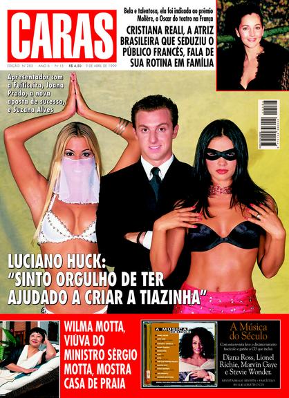 Luciano Huck em capa de CARAS