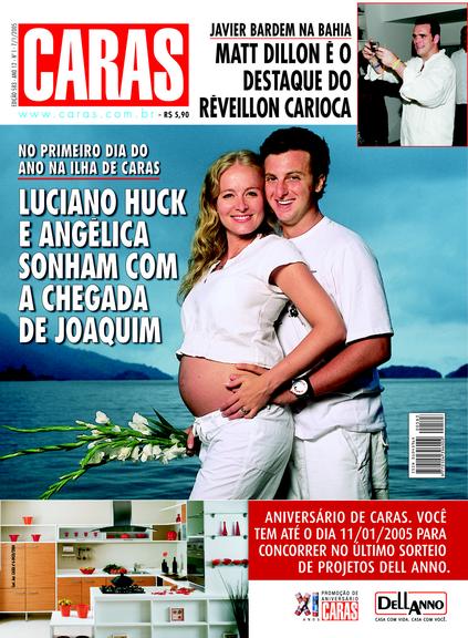 Luciano Huck em capa de CARAS