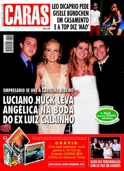 Luciano Huck em capa de CARAS