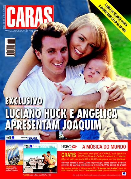 Luciano Huck em capa de CARAS