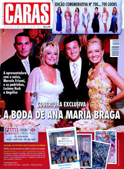 Luciano Huck em capa de CARAS