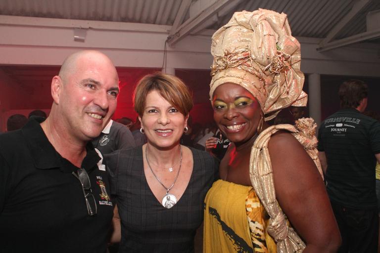 Nino Nogueira, Marcia Franco e Negra Jhô