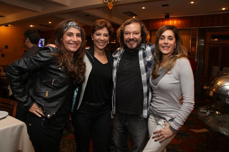 Totia Meireles, Ângela Vieira, Wolf Maya e Christiane Torloni