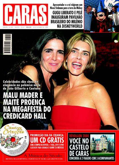 As capas de Malu Mader na CARAS