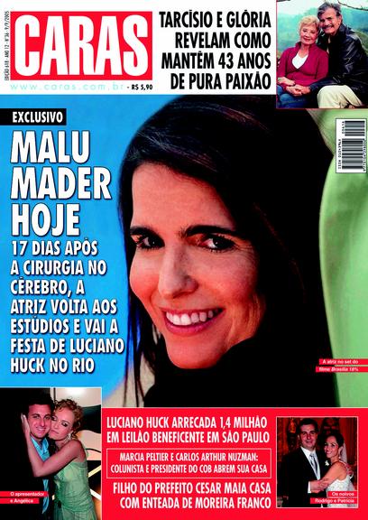 As capas de Malu Mader na CARAS