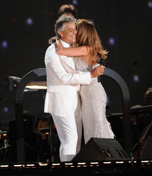 Andrea Bocelli e Celine Dion