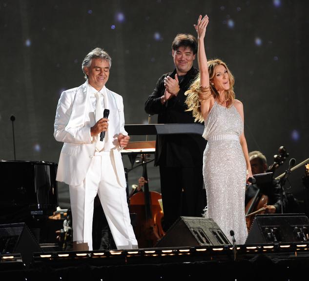 Andrea Bocelli e Celine Dion