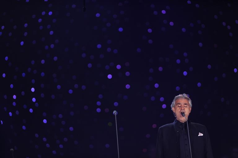 Show de Andrea Bocelli em Nova York, Estados Unidos