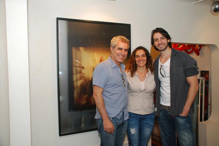 Antonio Ferreira Junior, Mara Carvalho e Carlos Martin 