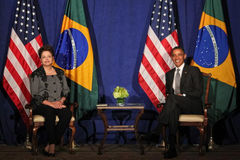 Dilma Rousseff e Barack Obama