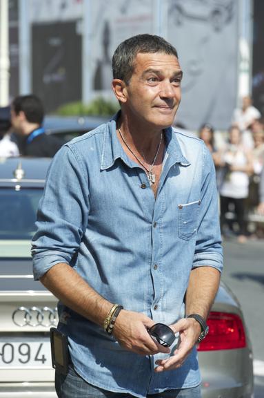 Antonio Banderas divulga animação 'O Gato de Botas' na 59ª edição do Festival de Filmes de San Sebastian, na Espanha