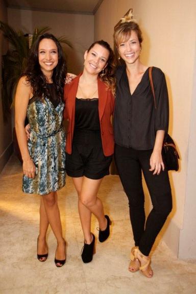 Maria Maya, Fernanda Souza e Juliana Didone