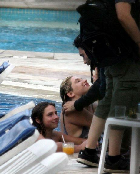 Ke$ha se diverte em hotel no Rio de Janeiro