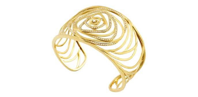 Pulseira de ouro amarelo com diamantes Lisht 21 3874-3128 (lisht.com.br)