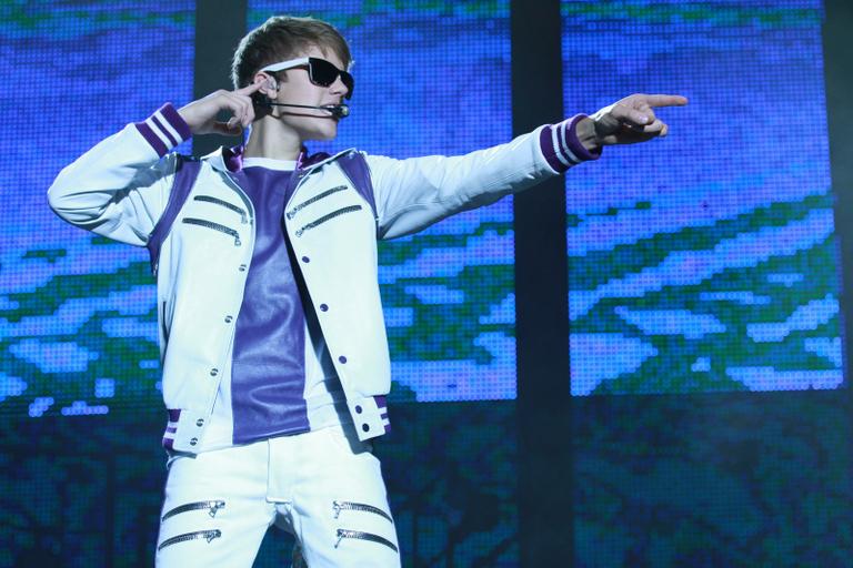 Justin Bieber faz sua primeira apresentação no Rio de Janeiro