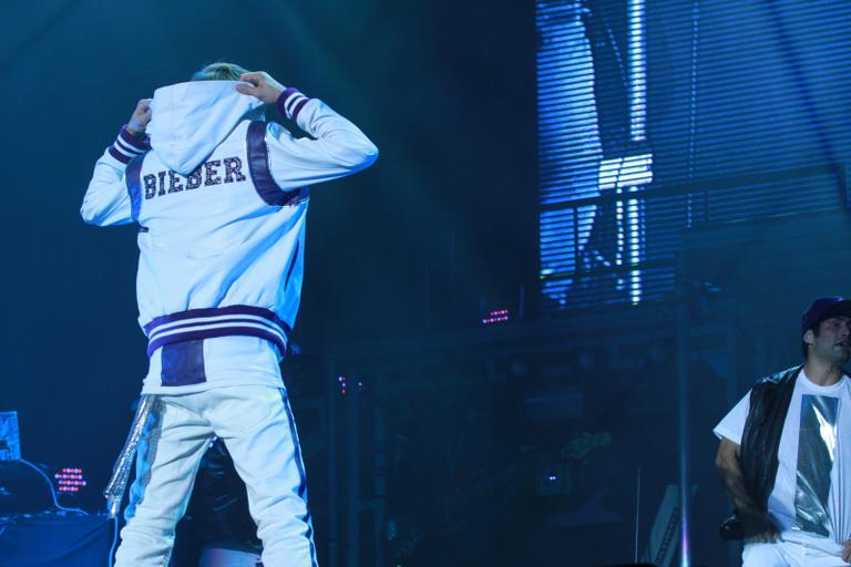 Justin Bieber faz sua primeira apresentação no Rio de Janeiro