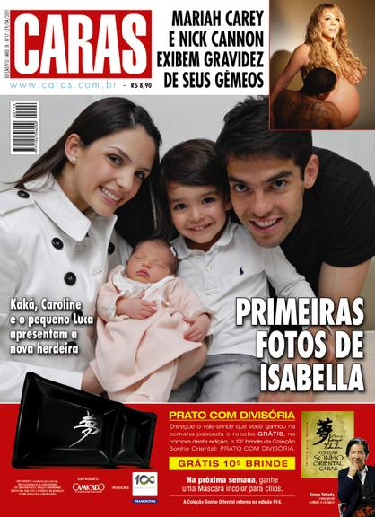 Kaká, Caroline Celico, Luca e Isabela