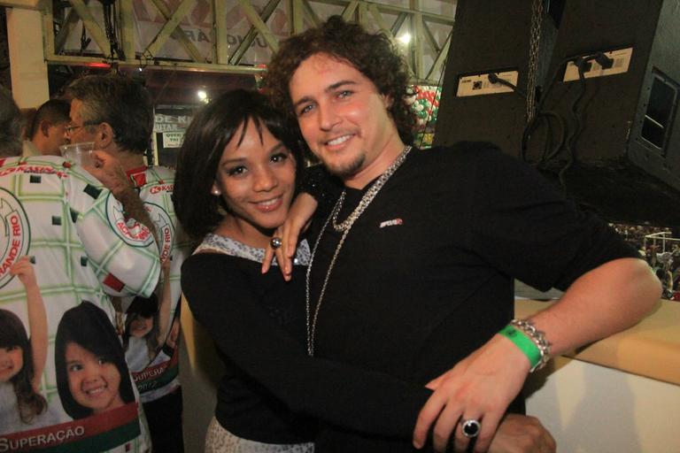 Aparecida Petrowky e Felipe Dylon