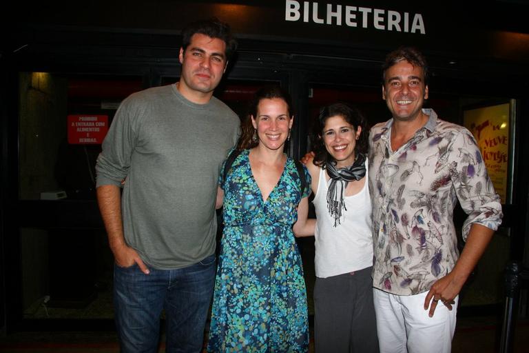 Thiago Lacerda, Vanessa Lóes, Juliana Martins e Alexandre Borges