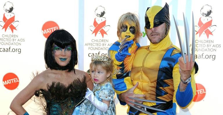 A família de Tori Spelling adora se fantasiar no Halloween