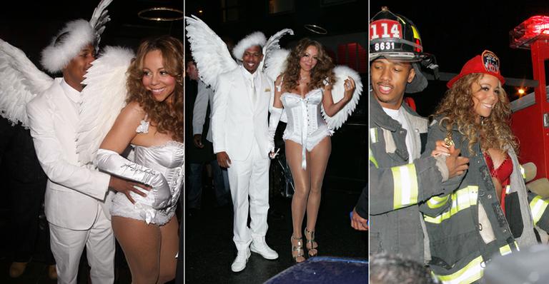 Anjinhos e bombeiros: Mariah Carey e Nick Cannon