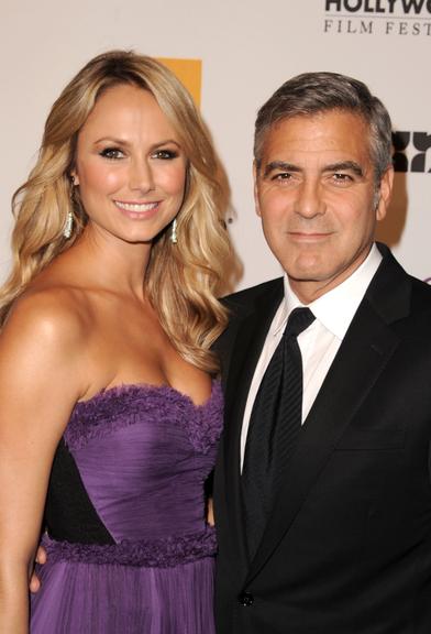 Stacy Keibler e George Clooney