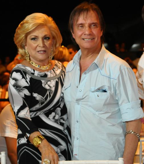 Hebe e Roberto Carlos