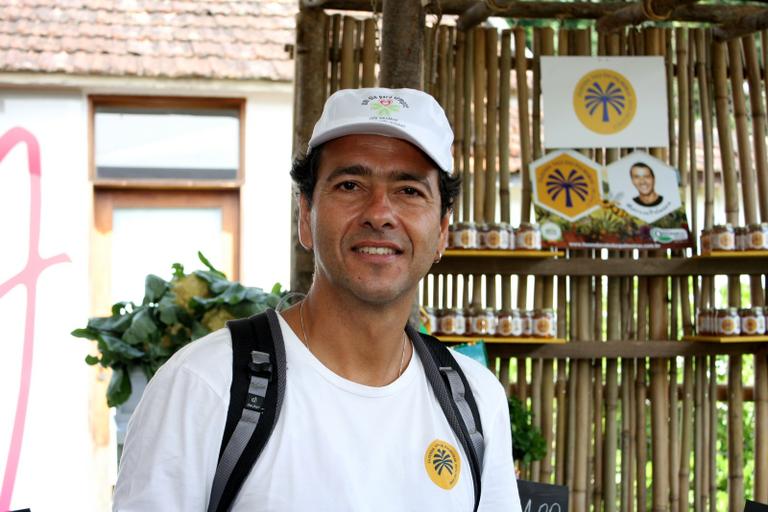 Marcos Palmeira promove feira orgânica