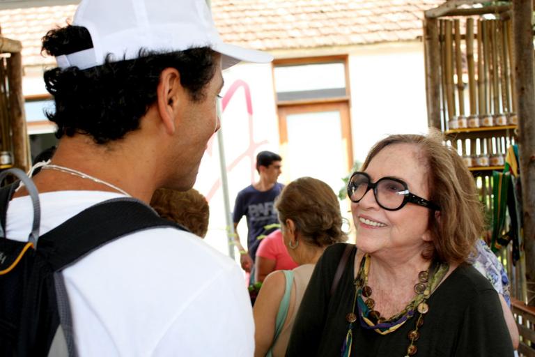 Marcos Palmeira e Nathalia Timberg