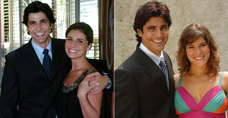 Reynaldo Gianecchini e Giovanna Antonelli e Priscila Fantin